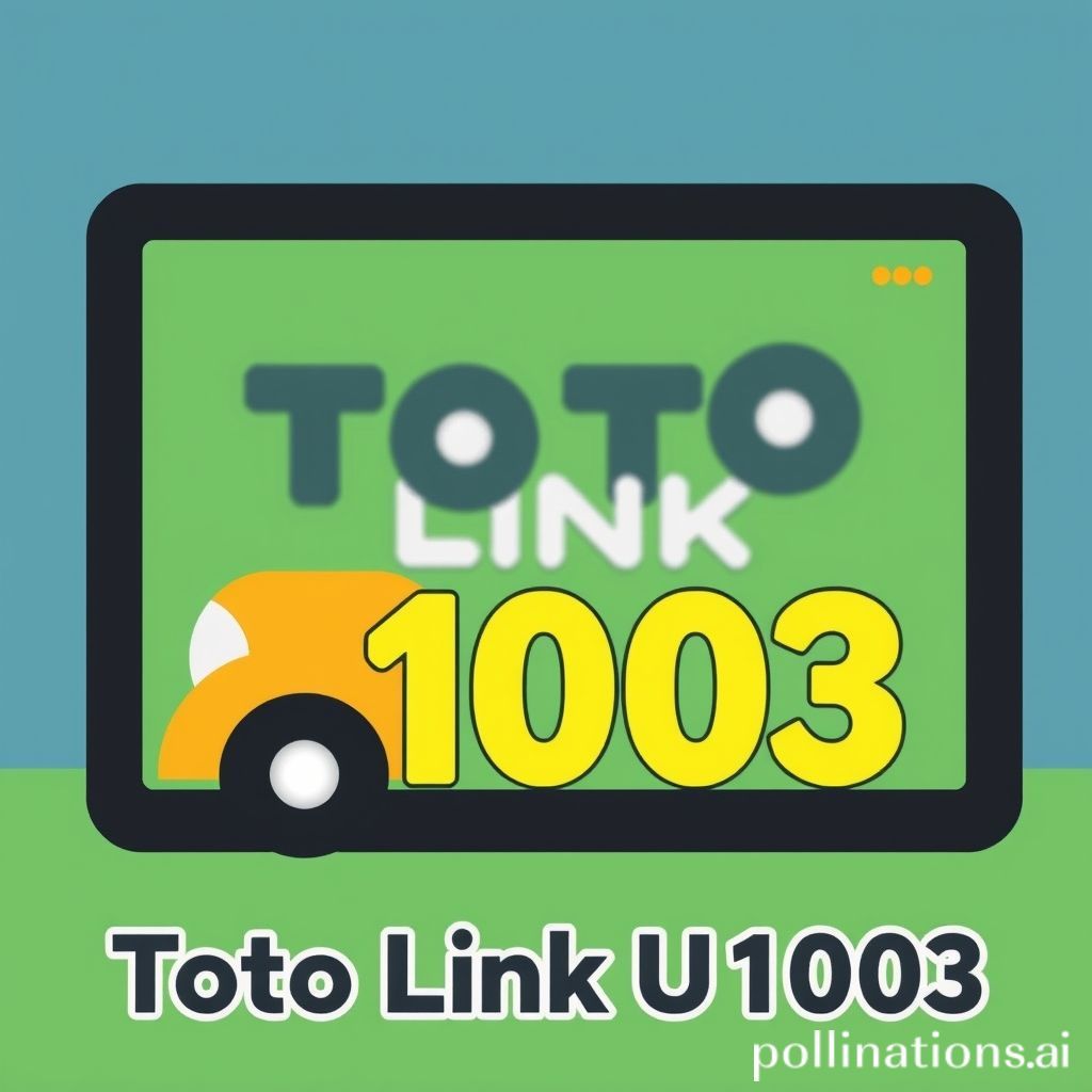 Berikut adalah 3 topik blog tentang Toto Link U1003: